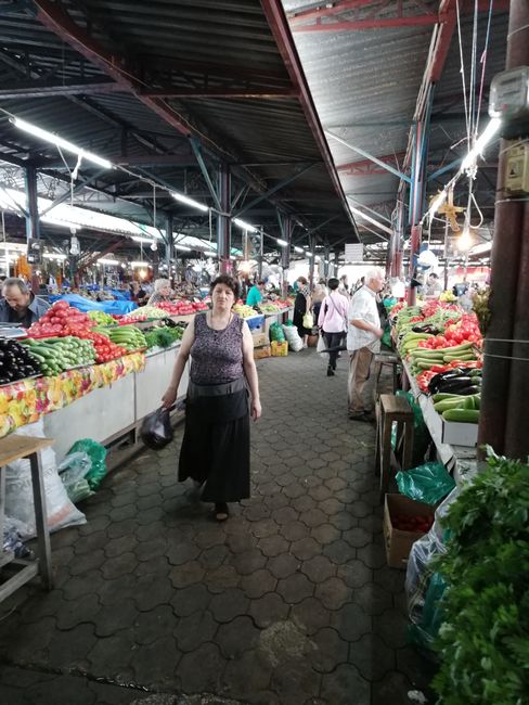 Food market in Kutaisi