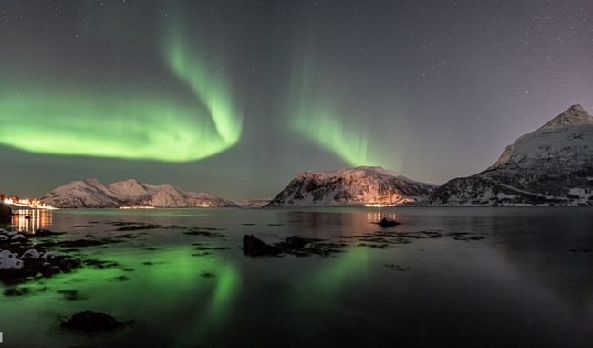 6.11. Tromsø in der Nacht - Polarlichter satt