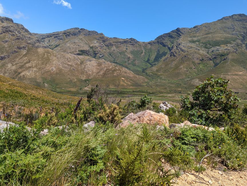 Biken im Jonkershoek Nature Reserve