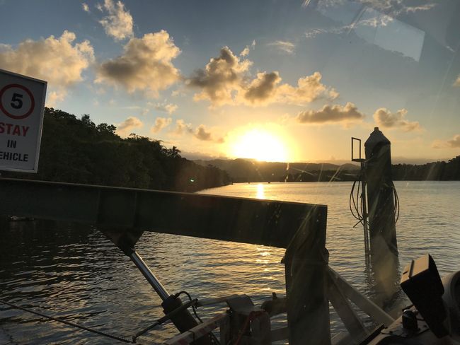 Sunset at the Daintree River