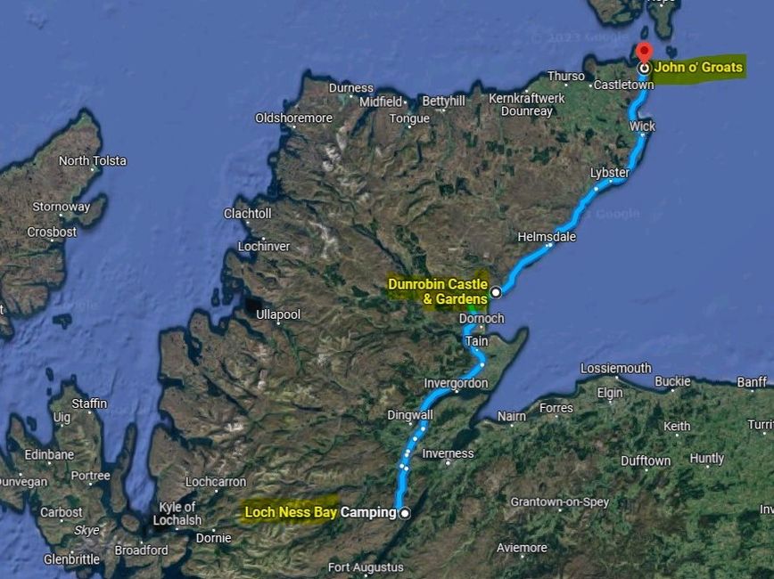 BLOG 7: From Loch Ness to John o'Groats