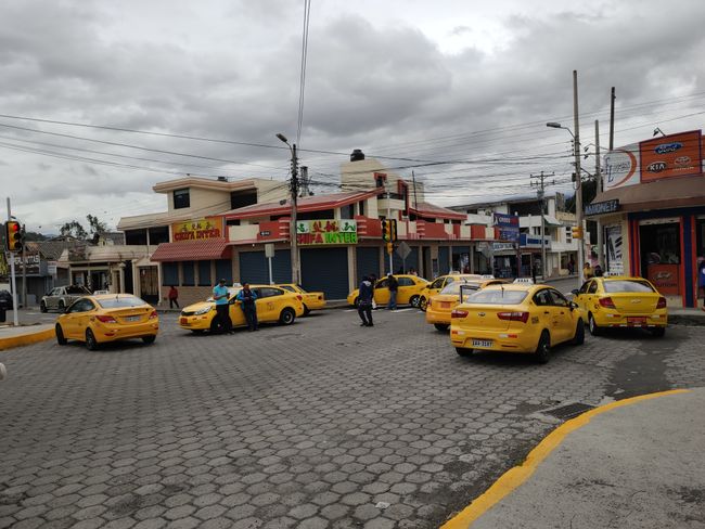 Taxis blockierten alle Straßen