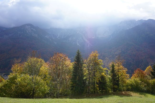 From the Soca Valley, via Bled to Ljubljana