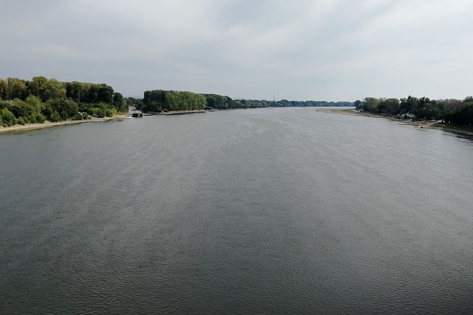 Überquerung des Rheins 