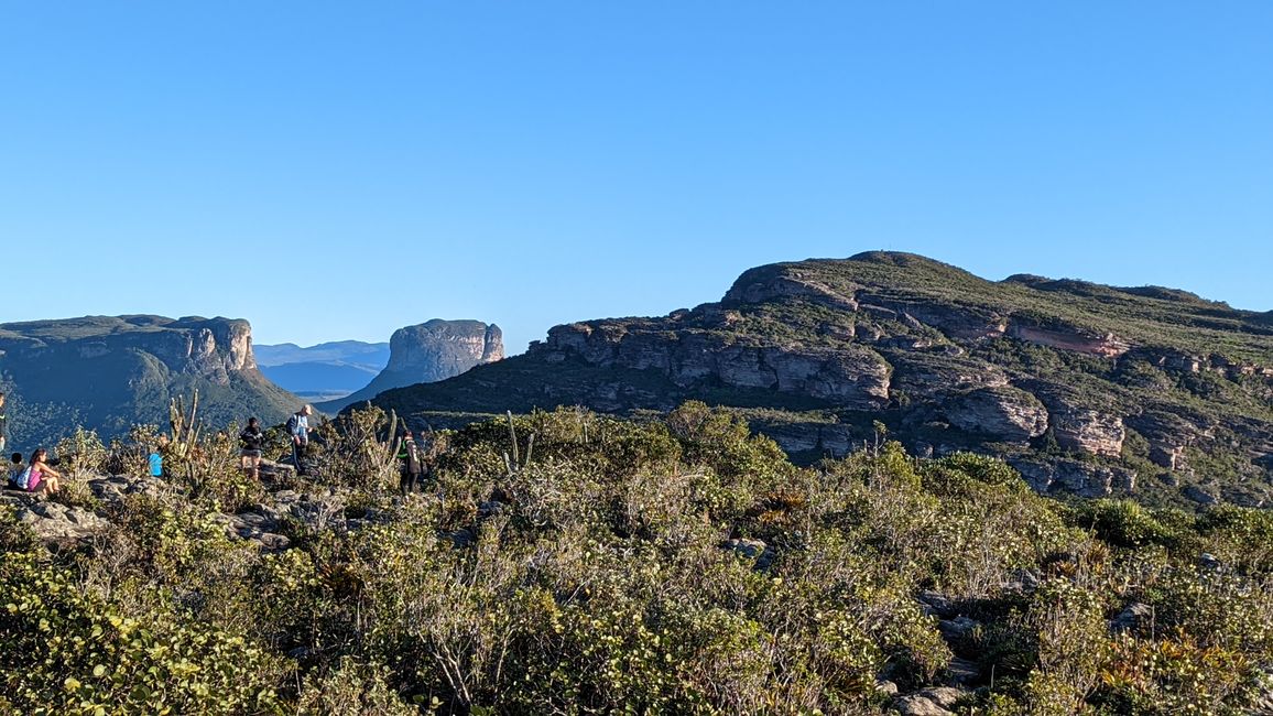 Lapa Doce Höhle, Devils Pool und Blick auf Pai Inacio, Chapa Diamantina