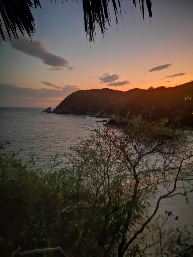 „Puerto Angel” - Visul pe insula mexicană