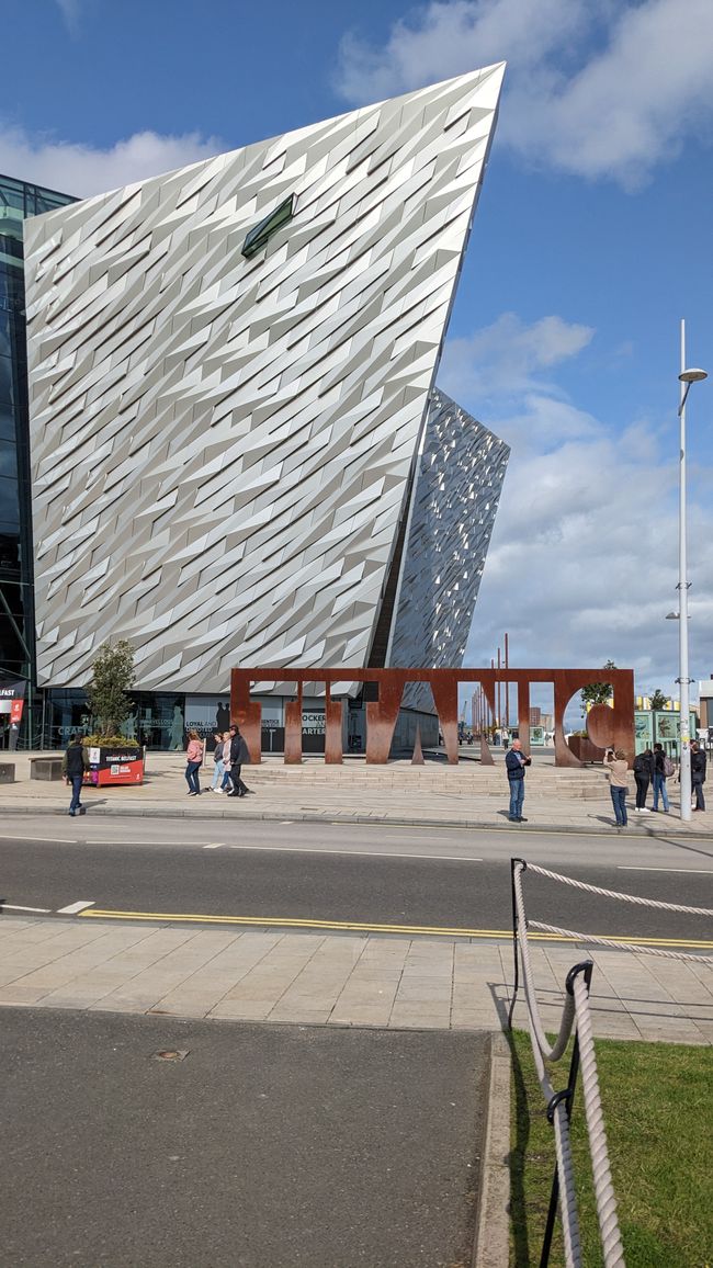 From Glasgow to Dublin: A monster, a ship and the Peace Wall in Belfast⛴️