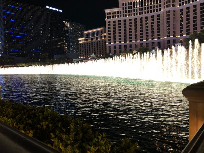 Las Vegas at night is simply breathtaking...