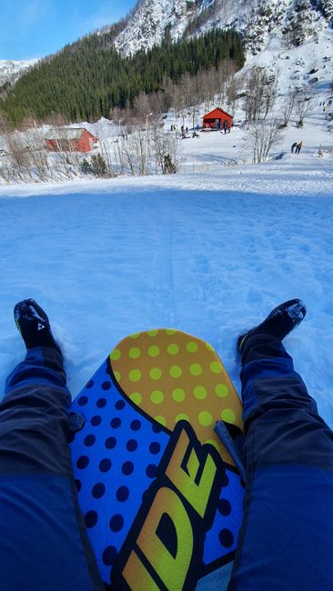 Mit der Schule: Ut på ski!