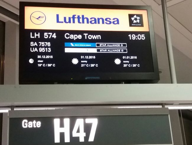 Let's go - to South Africa