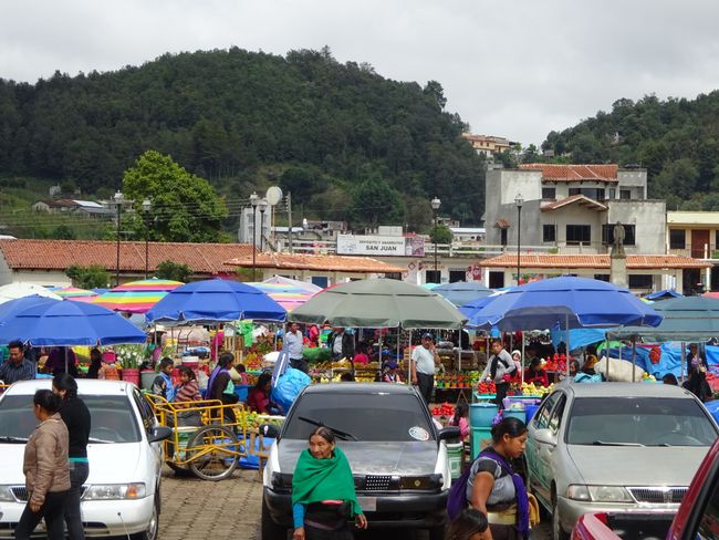 Marktplatz von San Juan Chamula