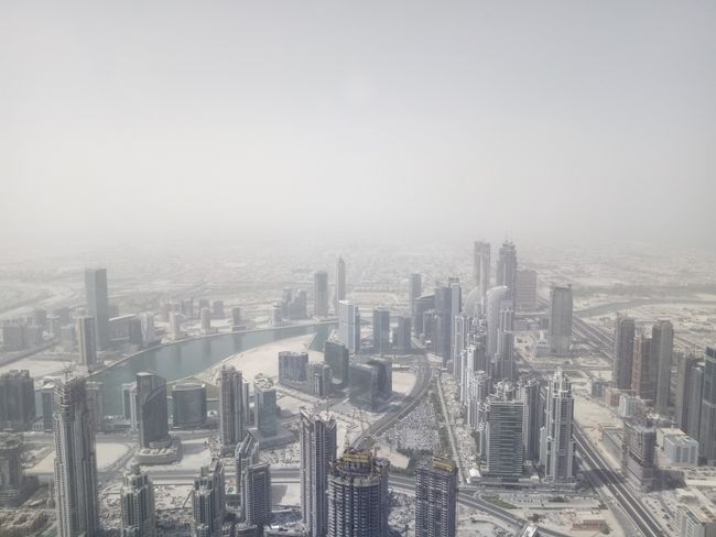 View from the Burj Khalifa 