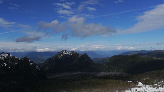 Park National Villarrica -das Schneechaos