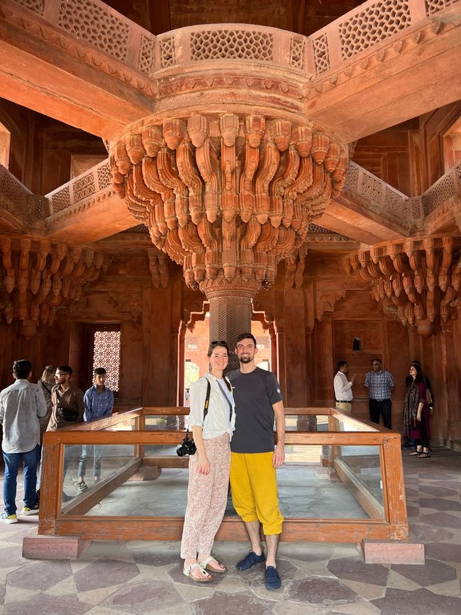 Halle für Privataudienzen im Palast - Fatehpur Sikri