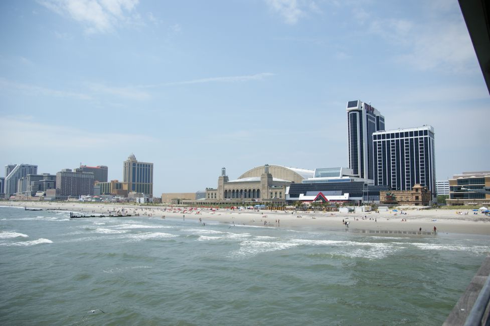 Atlantic City & Irrfahrt - 120 miles searching for hotels in New Jersey