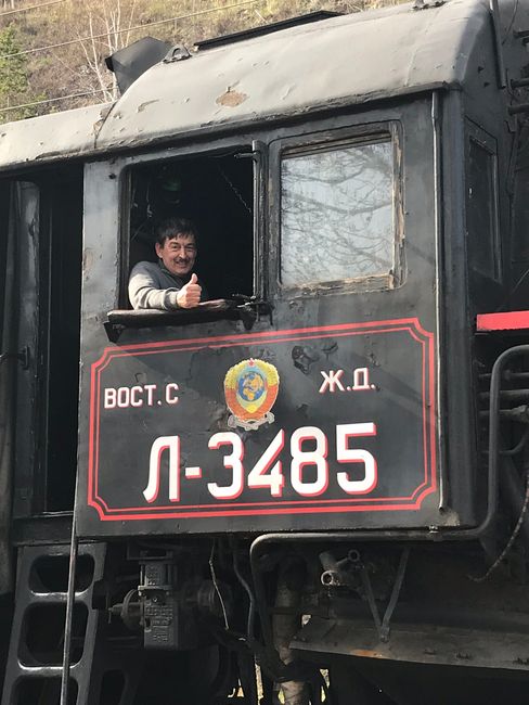 Ride on the old Baikal railway