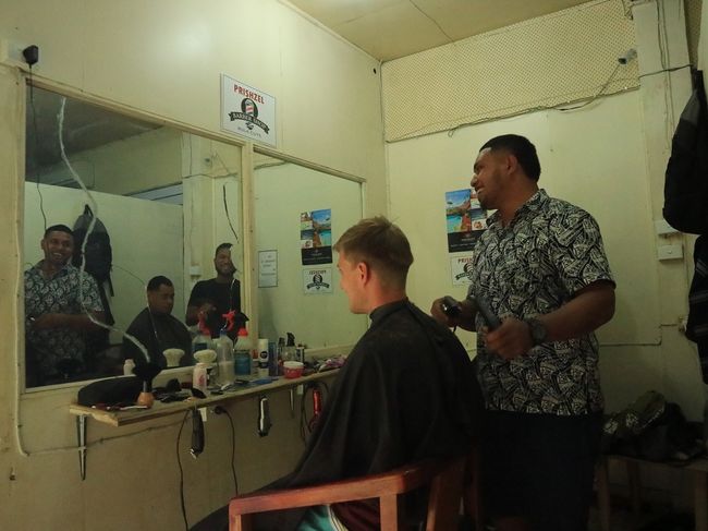 Haircut a la Fiji Style