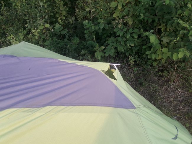 tent damaged