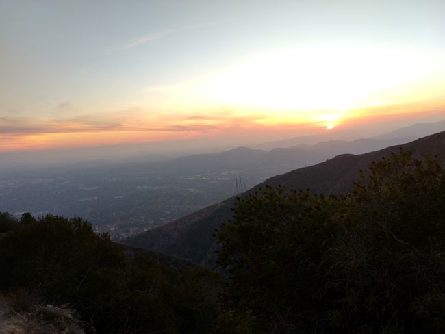 Sonnenuntergang Pasadena