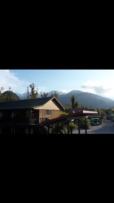 有着壮丽景色的青年旅舍房间