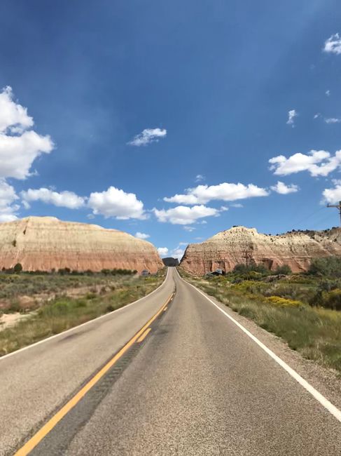 On Hwy 12 to Capitol Reef