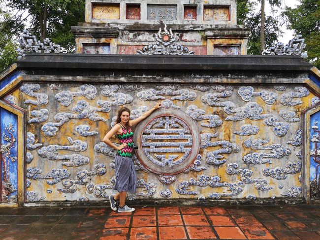The old imperial city of Hue