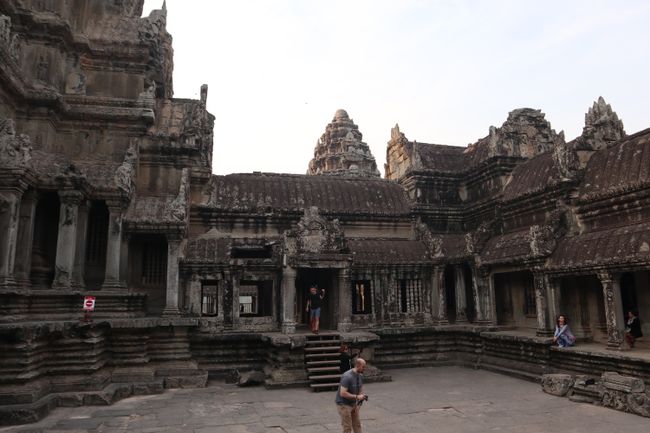 Angkor Wat from the inside.