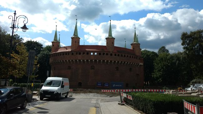 Barbican of Krakow (= outer fortification)