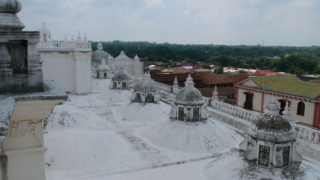 Kathedrale von León - auf dem Dach