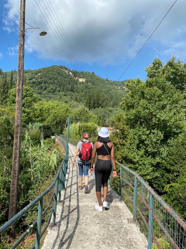 Wandern, schwitzen, meckern