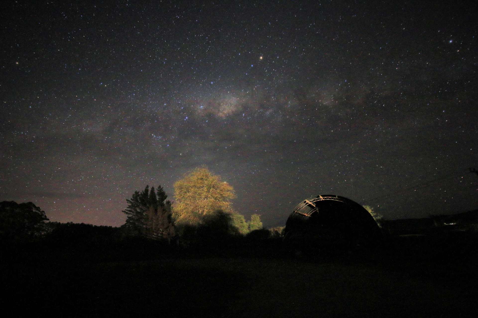 My first photo of the Milky Way