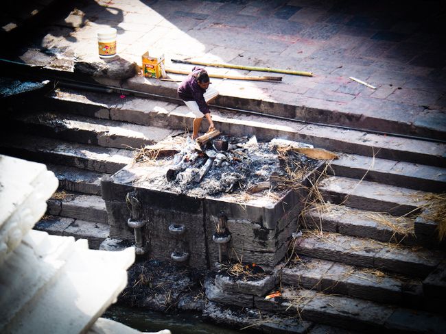 Totenverbrennungen in Pashupatinath