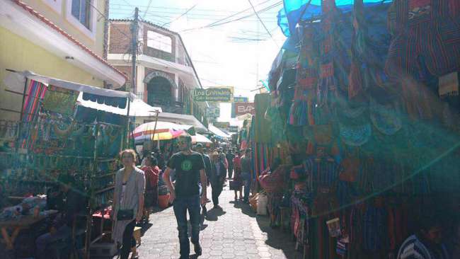 market in Chichicastenango