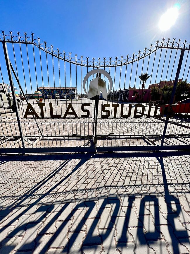 The Atlas Studios are the largest film factory in terms of area in the world.