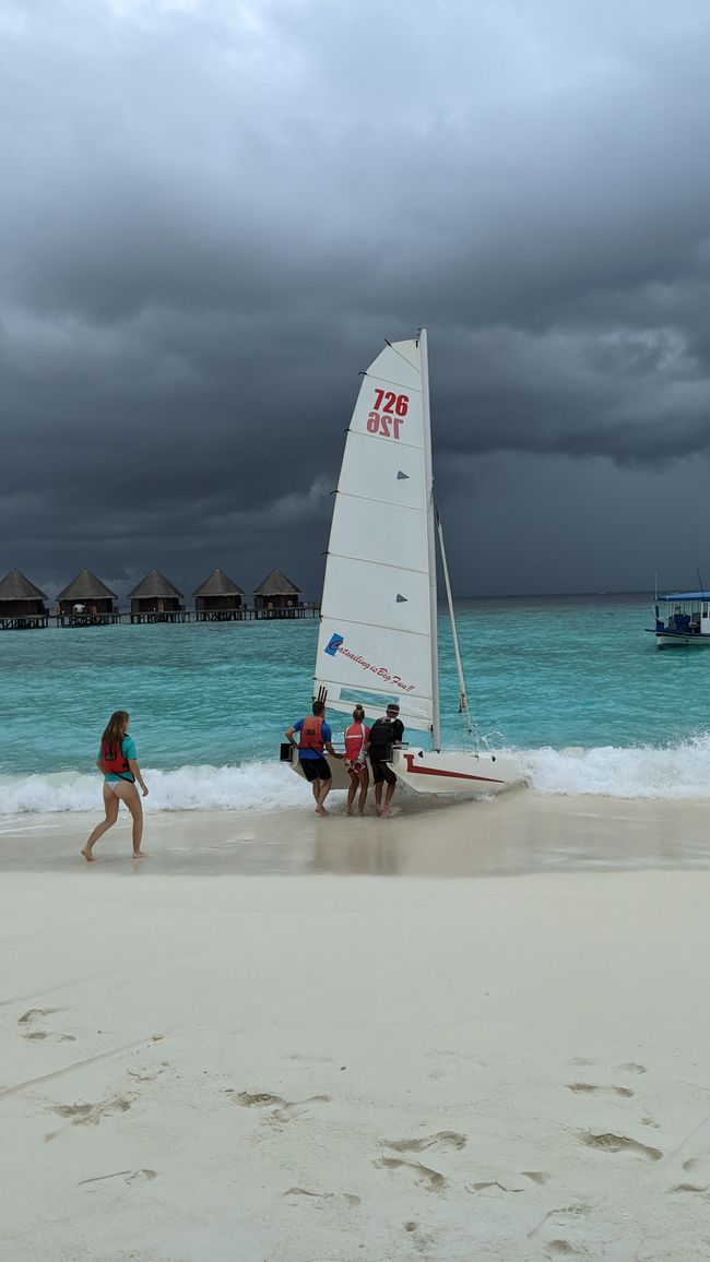Malediven Tag 14 - Nach dem Sturm ist vor dem Sturm