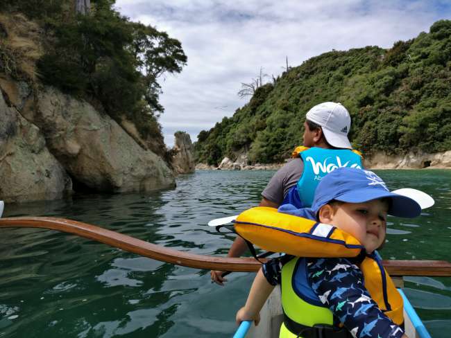 ride with the Waka, the Maori boat
