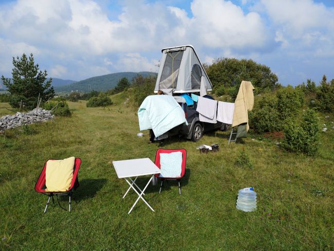 Durmitor: airing out during the relaxed morning