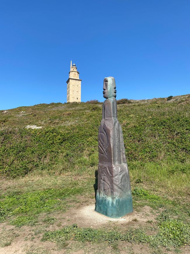 Sculpture park in the Hercules Tower