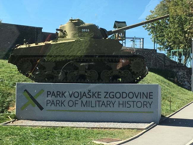 Militärmuseum in Slowenien (Nähe Postojna)