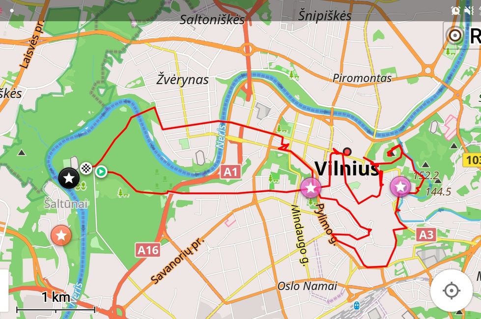 2.7. Noch mal in die City von Vilnius