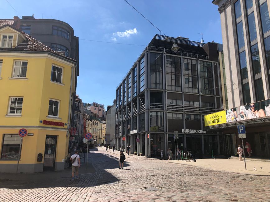 Stadtwandern in Riga
