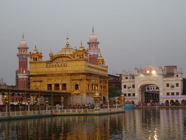 The Golden Temple of Sikhs