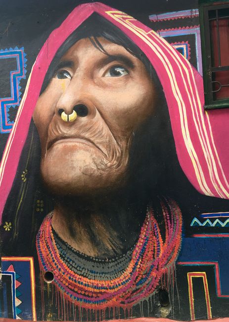 Street Art im Bogotá