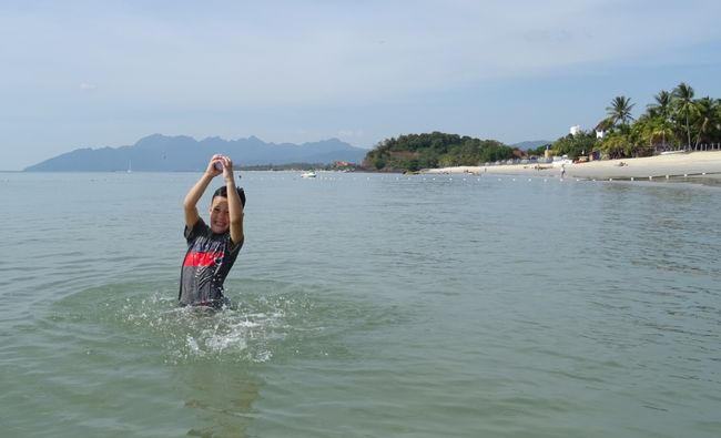Langkawi ... or ... "the knot burst here"