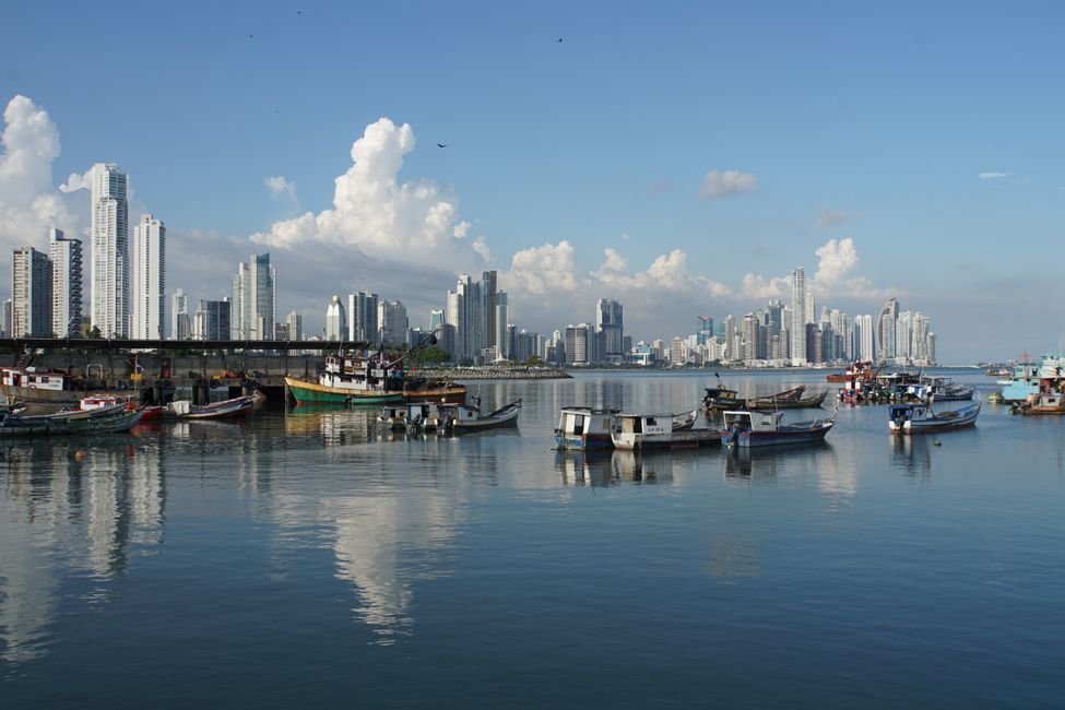 The Panama City skyline