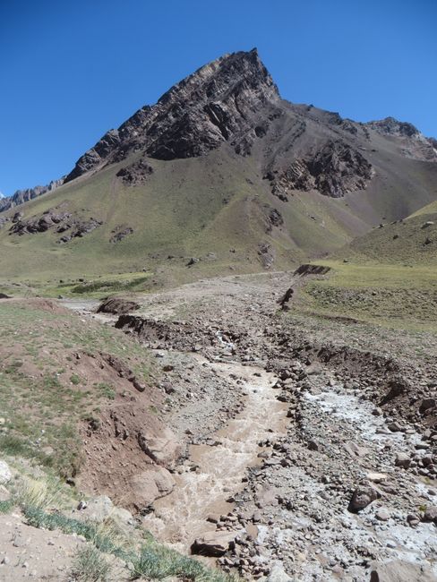 Auf dem höchsten Berg außerhalb des Himalayas... Naja fast