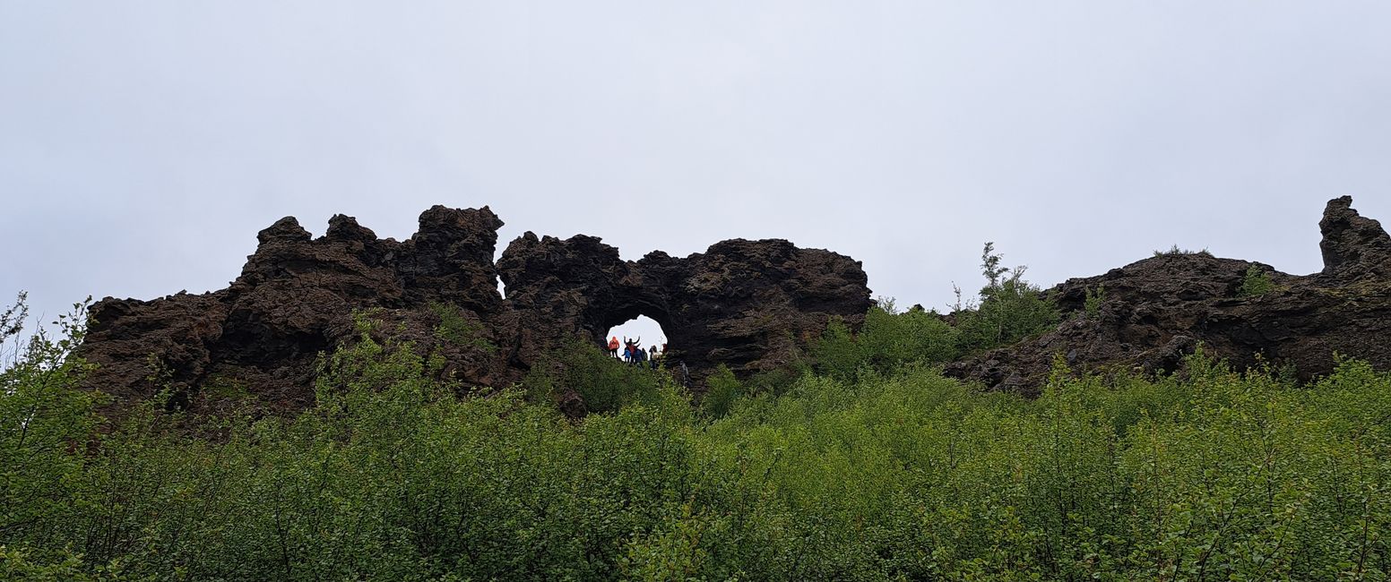 Lava formations of Dimmuborgir