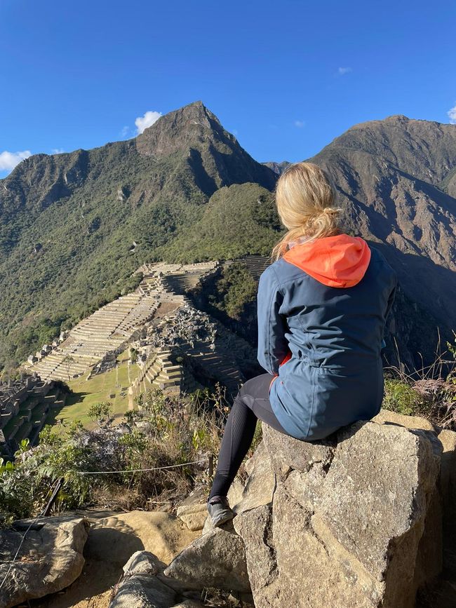 Machu Picchu - view from Huchuypiccu
