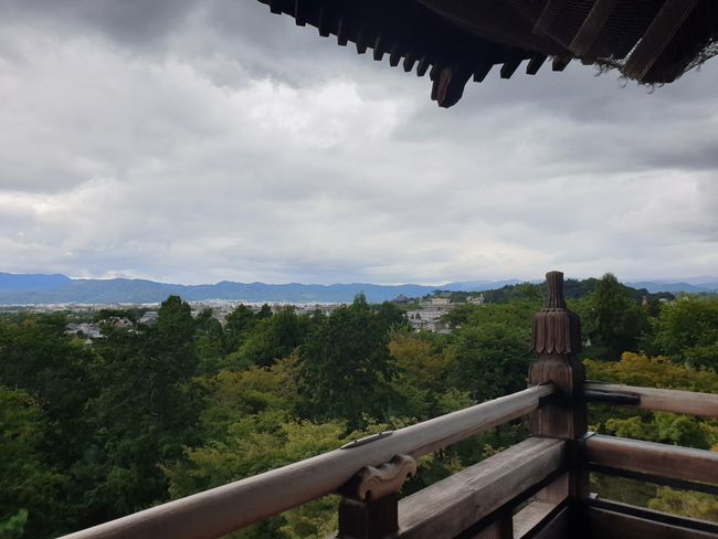 View of Kyoto from above