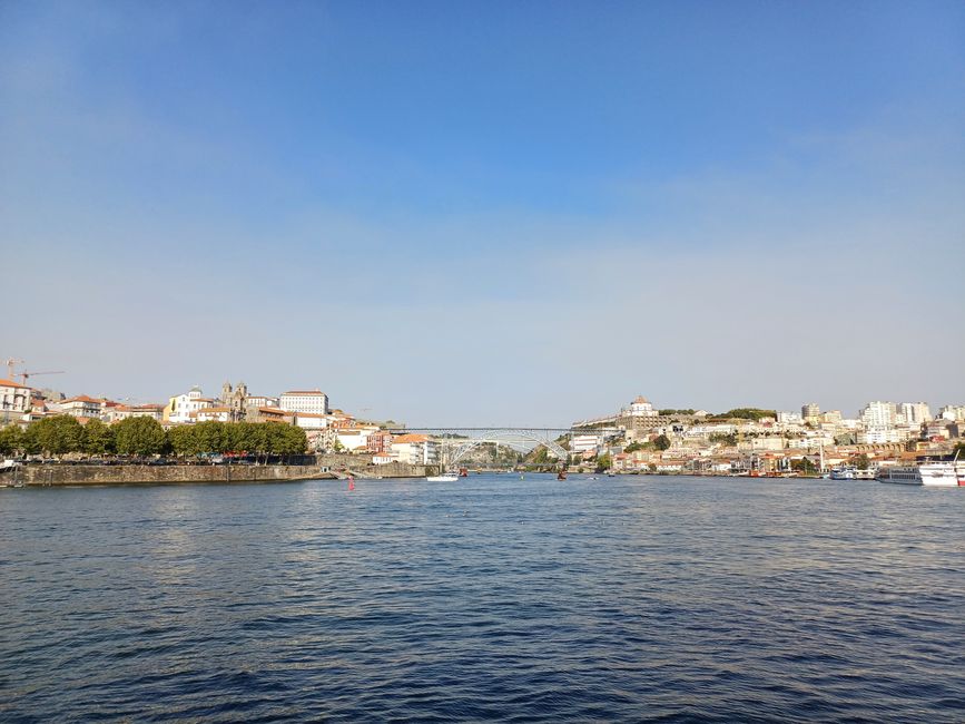 Porto itself in the sun